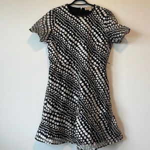 Michael Kors Floral Embroidered Dress